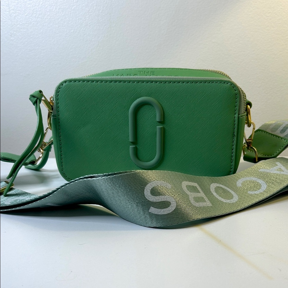 Marc Jacobs Mint Green Camera Shot Bag